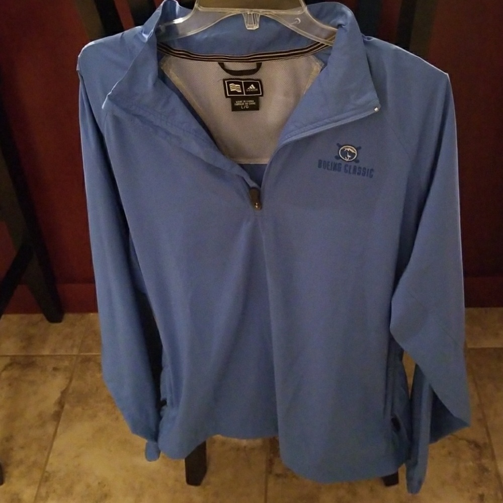 Woman  Adidas Climate Control Golf Pullover