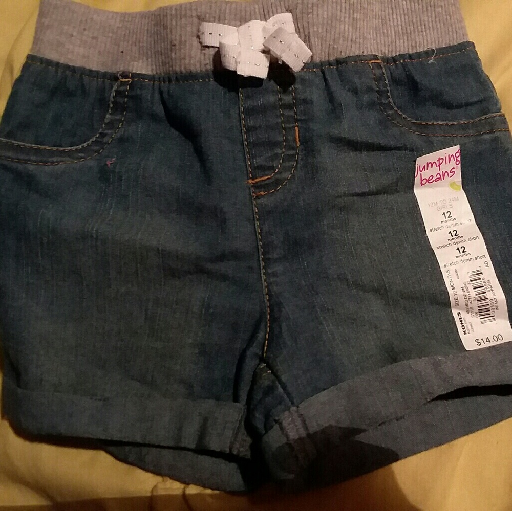 Brand new pair of girl shorts from Kohls