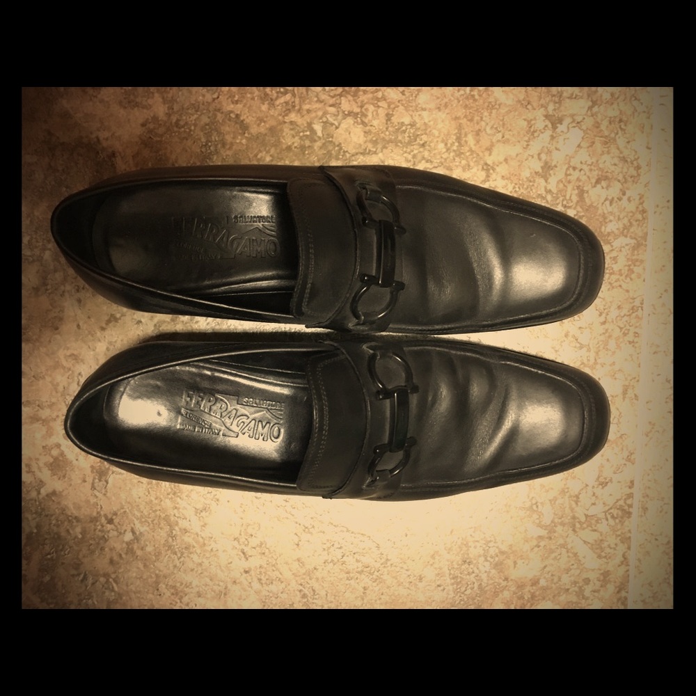 Salvatore Ferragamo Black men shoes