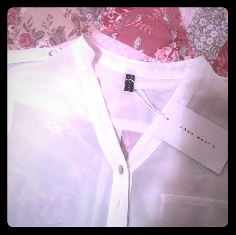 Zaba Basto Sheer Blouse