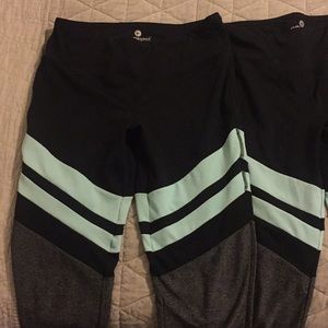 Athletic sport high rise leggings