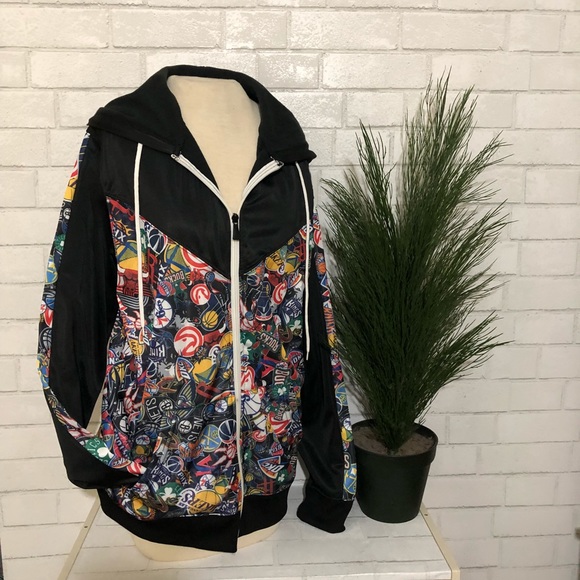 nba team logo jackets