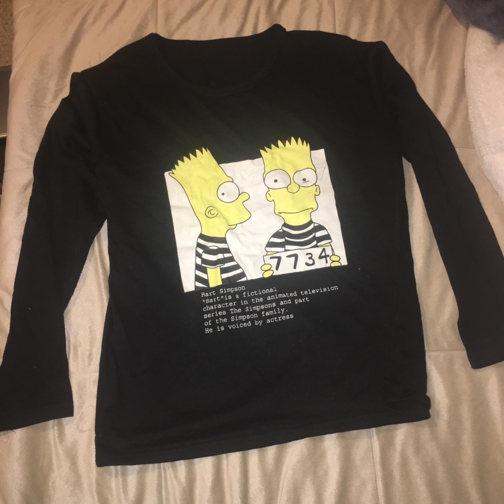 Korean Street style Simpson’s sweater