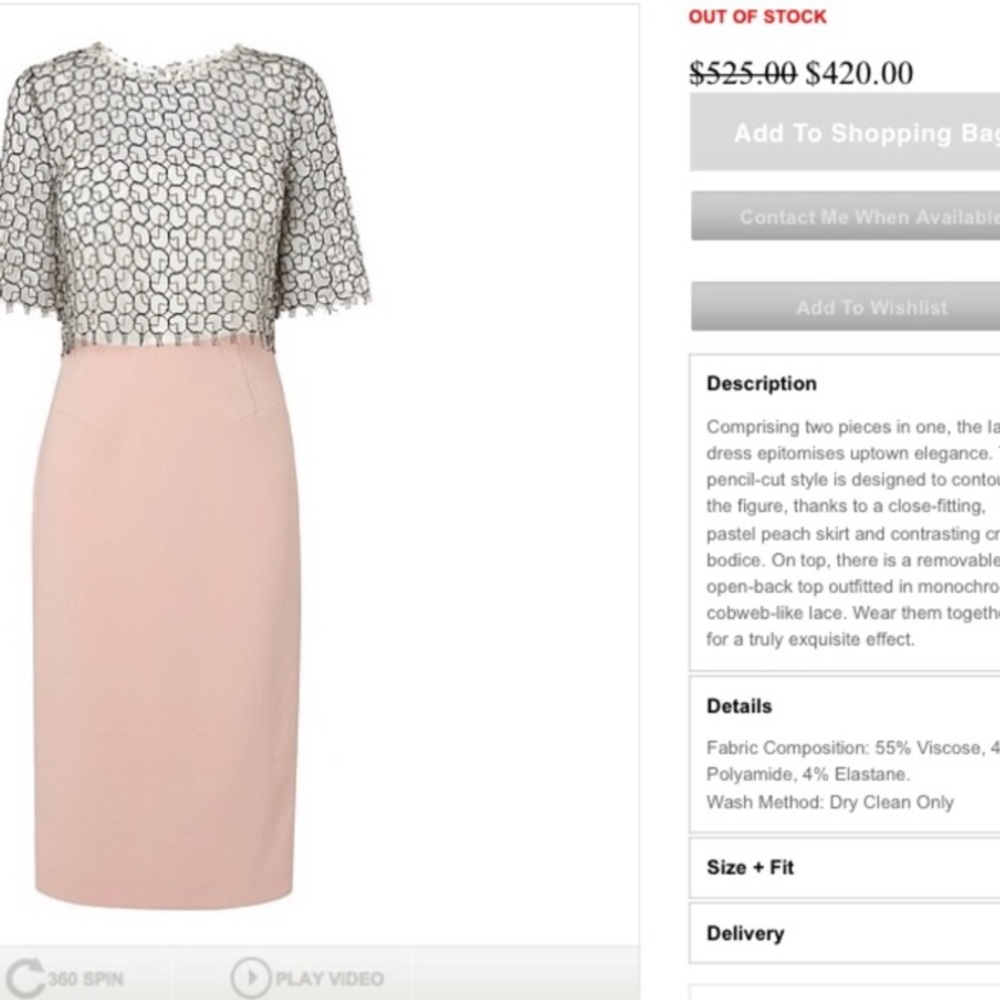 L.k Bennett dress
