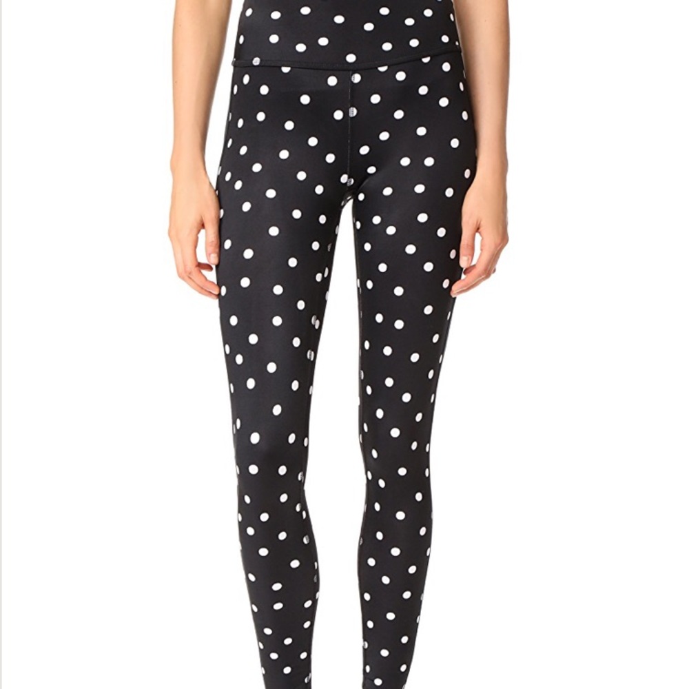 KATE SPADE POLKA DOT LEGGINGS