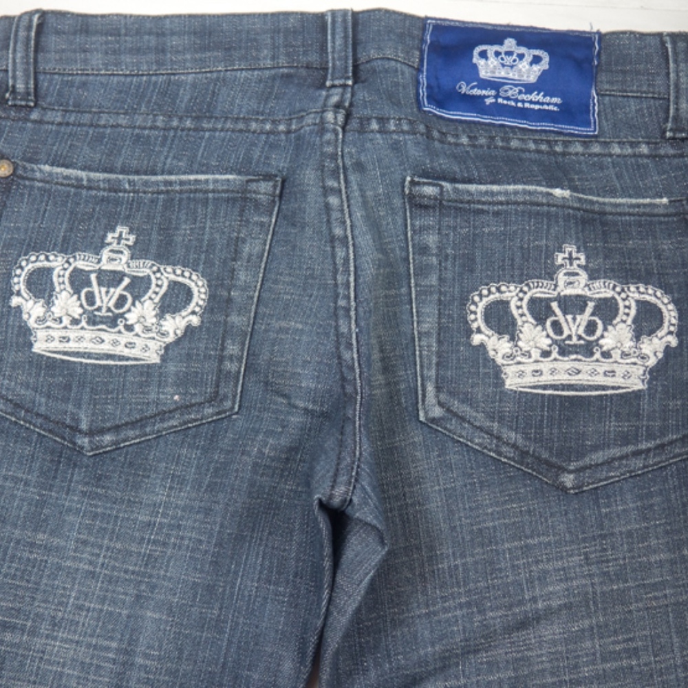 Victoria Beckham for Rock & Republic Blue Jeans 28