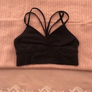 Lululemon 4 Black bra