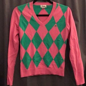 Lilly Pulitzer Argyle Sweater