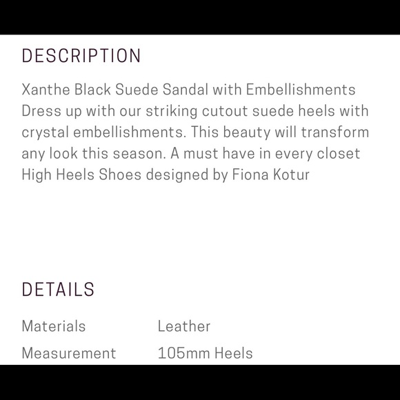 NEW Kotur heels - Picture 4 of 7