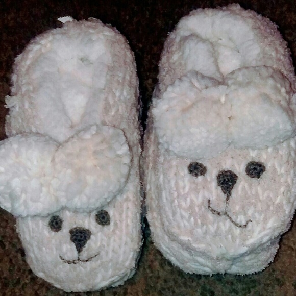 Lemon Legwear Biscuit Bear slipper Socks - Picture 2 of 2