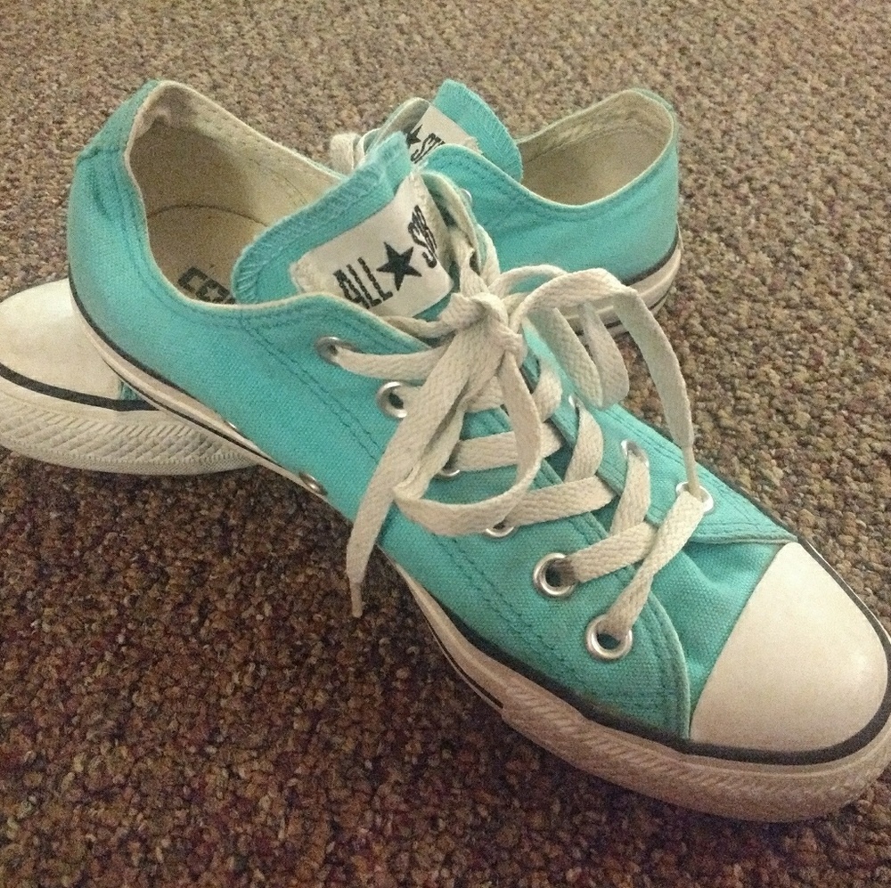 Turquoise Converse