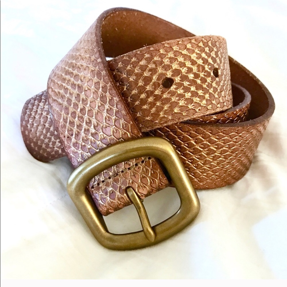 [Fossil] Leather Belt