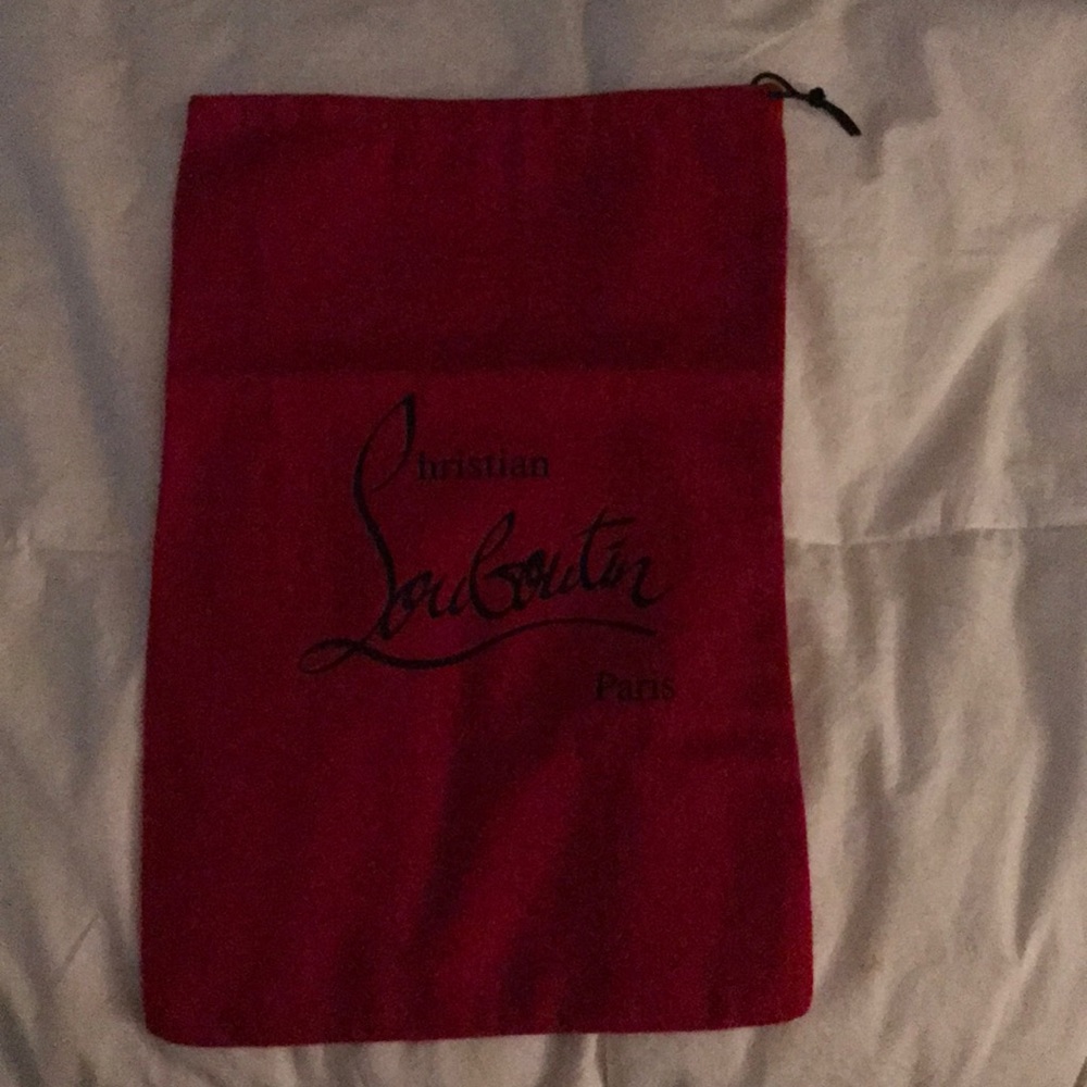 100% Authentic Christian louboutin dust bag