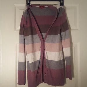 Merona. Multicolored Cardigan