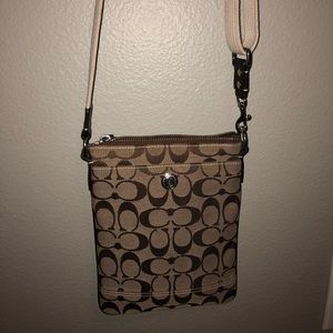 Coach Signature Cross-Body Purse