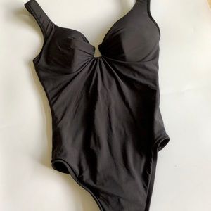 Black One Piece Miracle Swim Suit