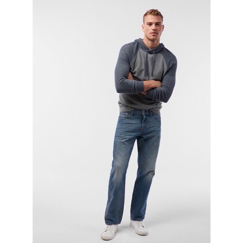 Express Men’s Classic Boot Light Jeans 36/32