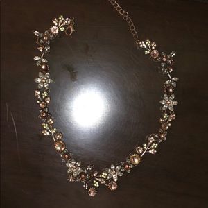 Zara beaded flower necklace