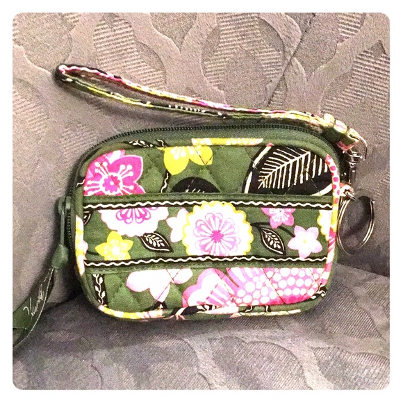 Vera Bradley Keychain Wristlet - Picture 1 of 7