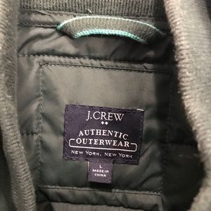 J Crew Mens vest Green