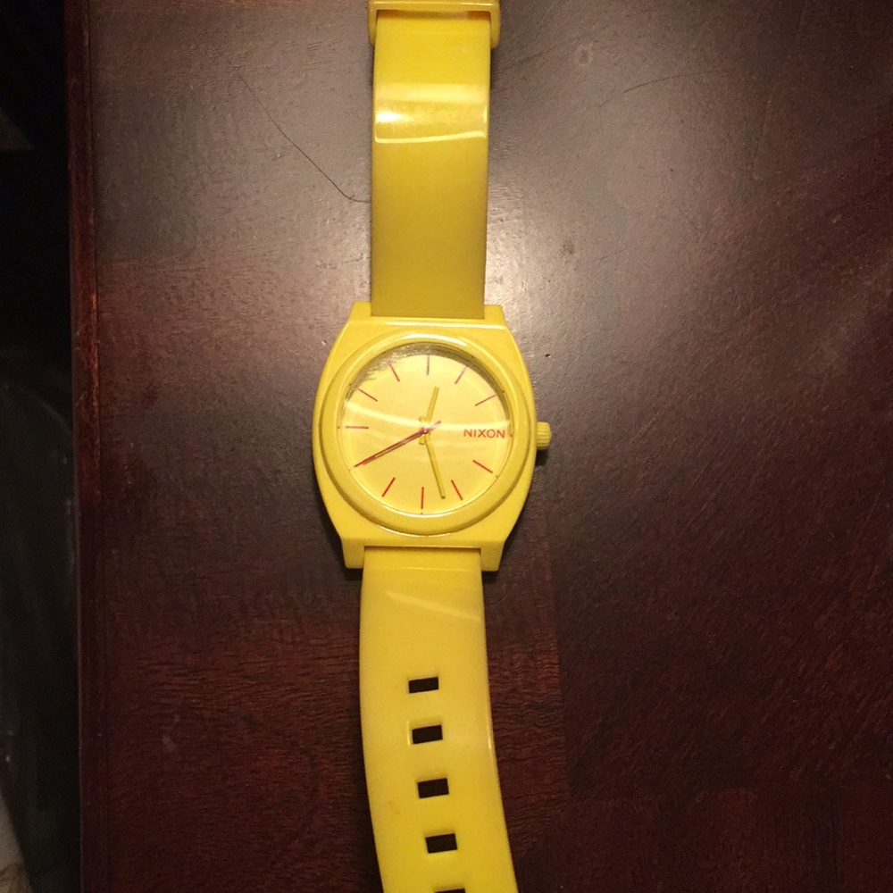 Yellow Nixon Watch