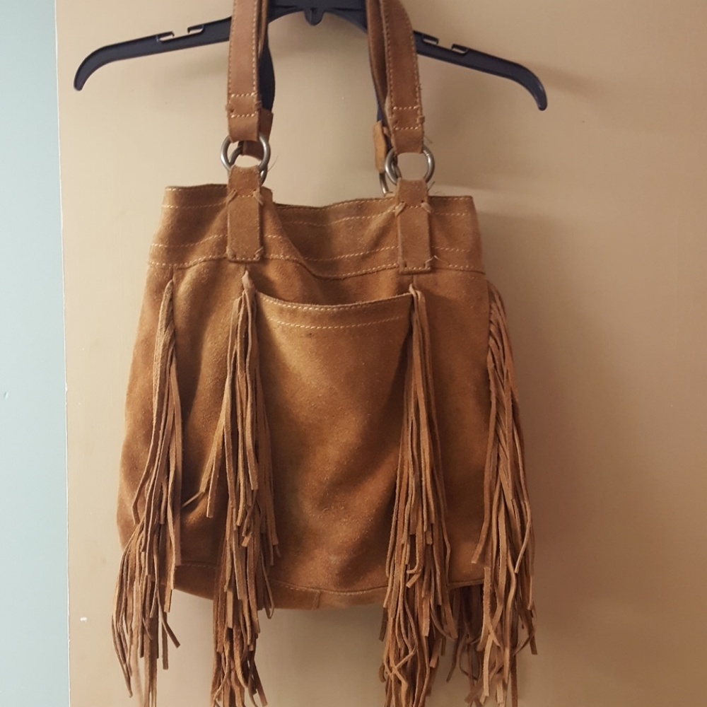 Boho Fringe Lucky Brand purse