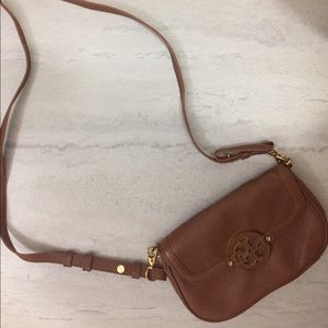 Tory Burch Brown Leather Crossbody bag