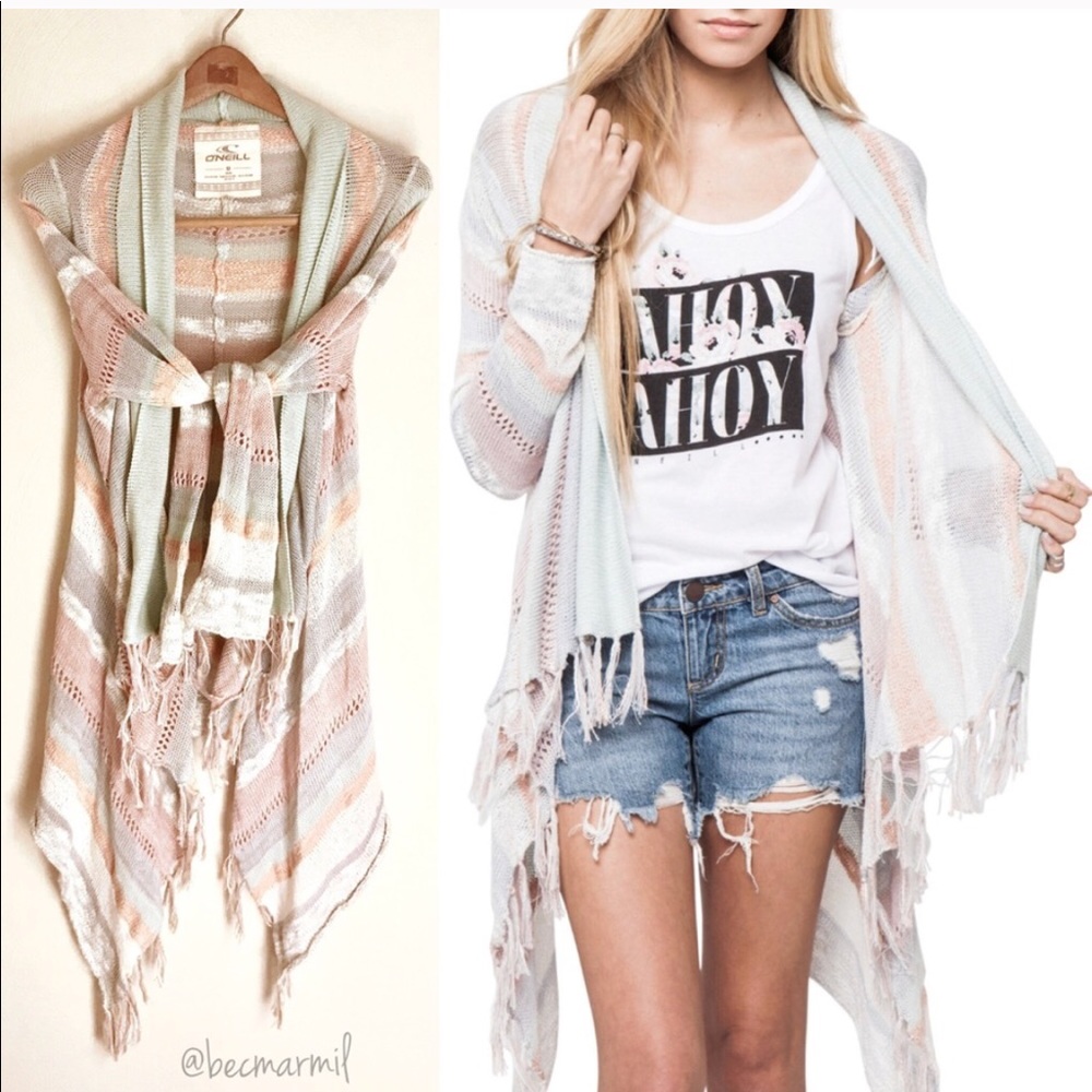 [O'Neill] Valley Fringe Cardigan