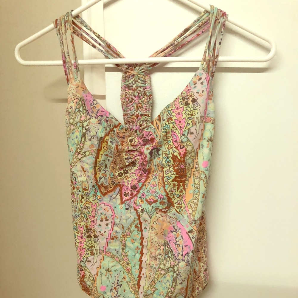 One piece bathing suit