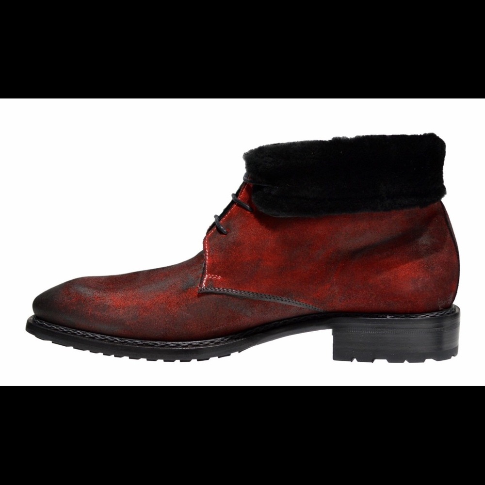 NIB Mezlan Balestra Shearling Boot