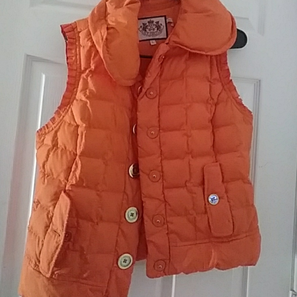 💥Juicy Couture Orange Vest💥