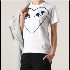 PLAY Commes des Garçons Heart Tee
