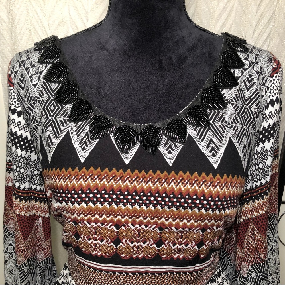 NWT Boho Chic Bell Sleeve Dress!