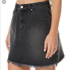 Mink Pink jean skirt