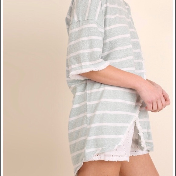 Blue cross over shirt - Picture 2 of 2