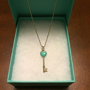 “Key to your Heart” Tiffany necklace and pendant