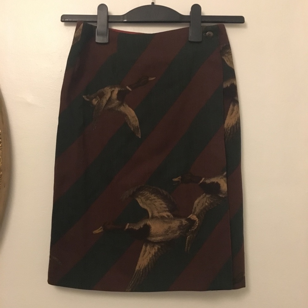 Reposh** vintage duck skirt