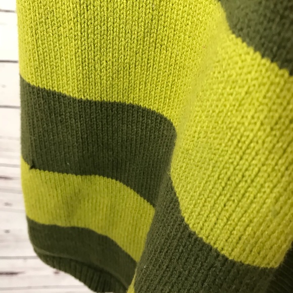 Izod green large open front cardigan - Picture 6 of 6