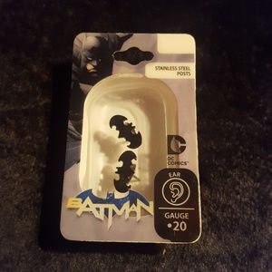 Batman post earrings