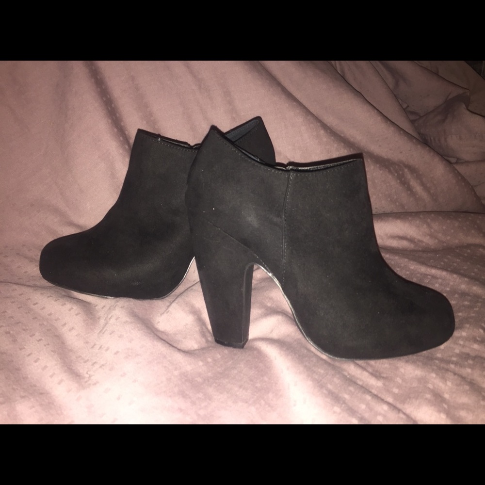 Black Suede Heels