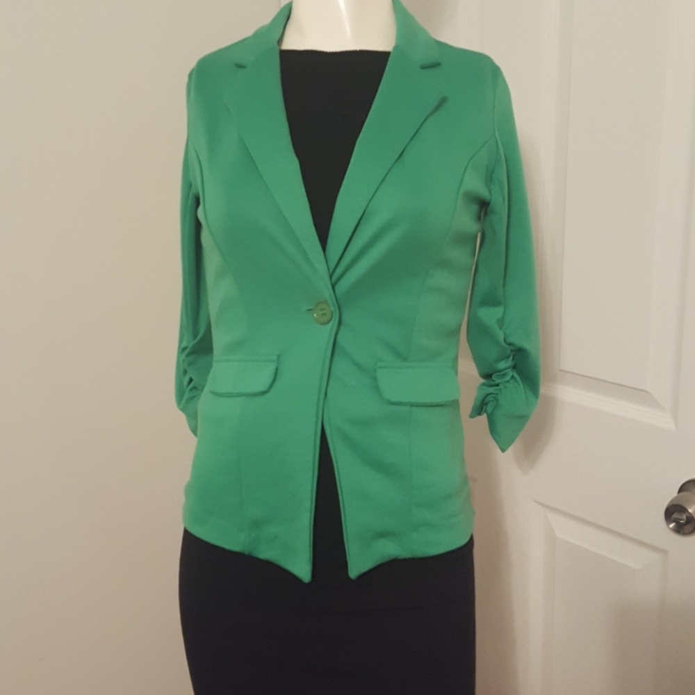 Comfy Kelly Green Blazer