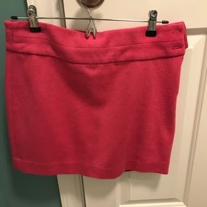 Pink mini skirt...not real short