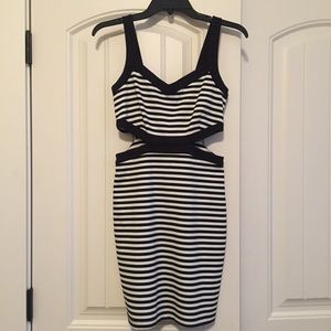 Jack Mac Striped Ponte Dress
