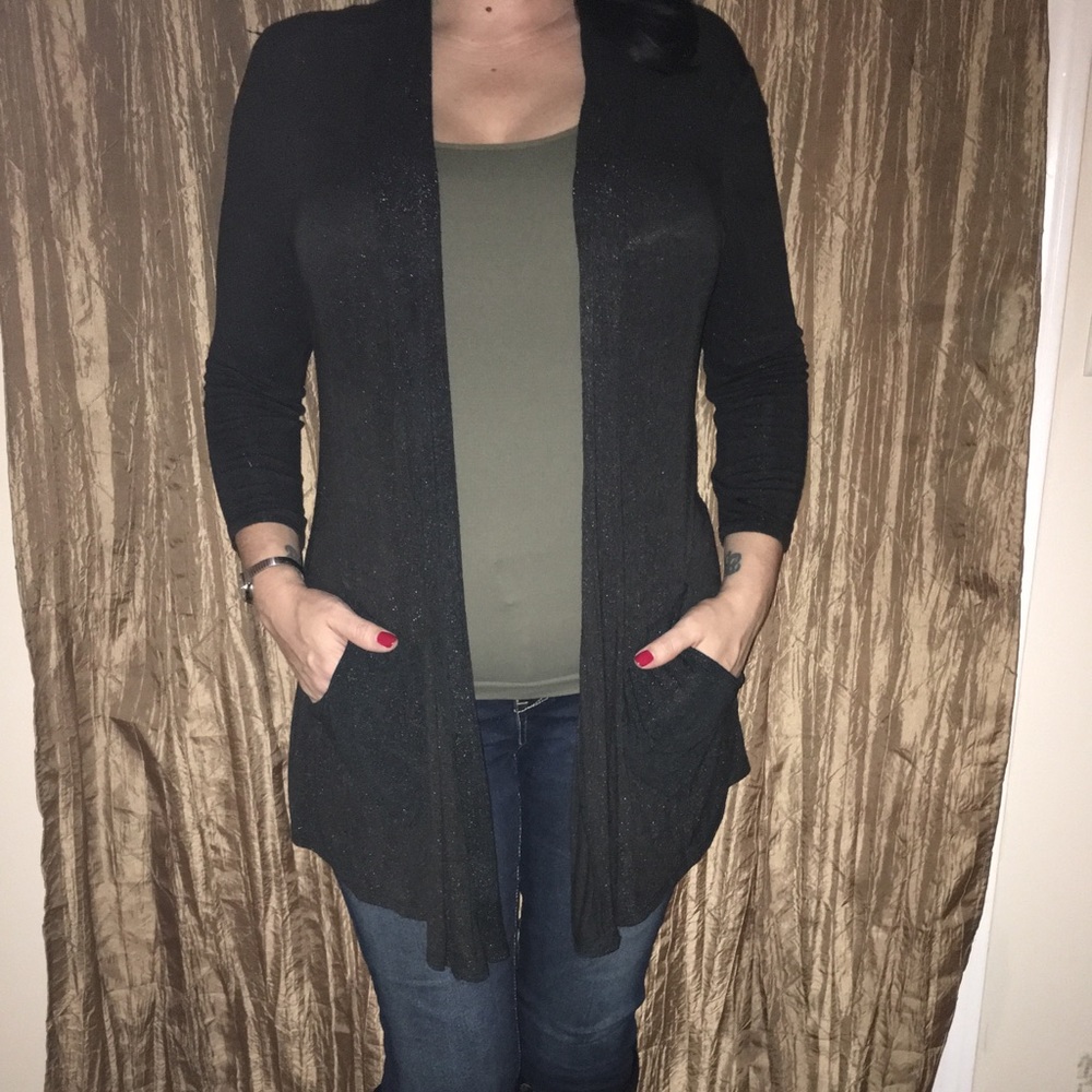 Lightweight Black Cardigan