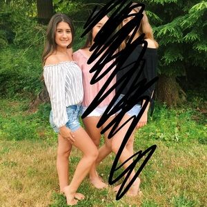 Off the shoulder top