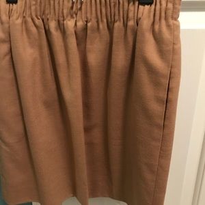 Jcrew skirt with elastic waist and not too short