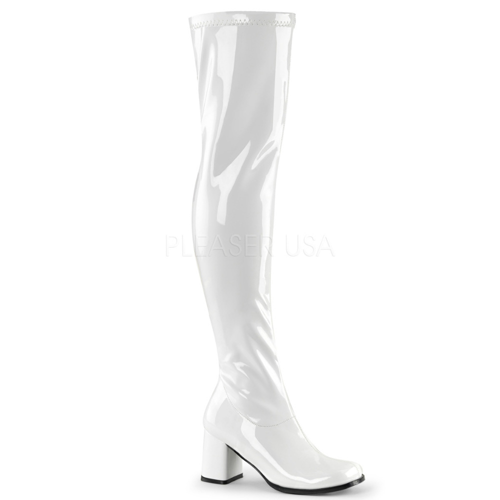 High Heel Stretchy Over the Knee Thigh Boots