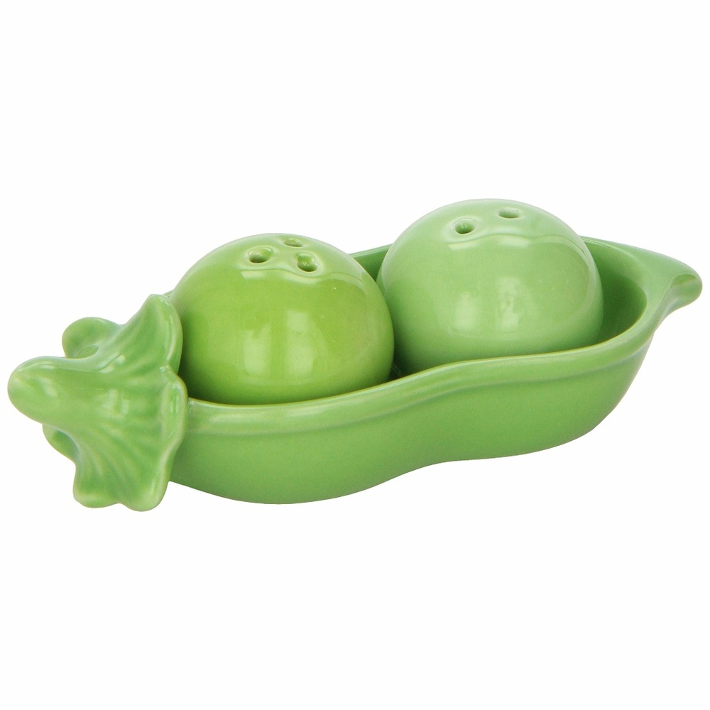 Kate Aspen Two Peas in a Pod Salt & Pepper Shakers