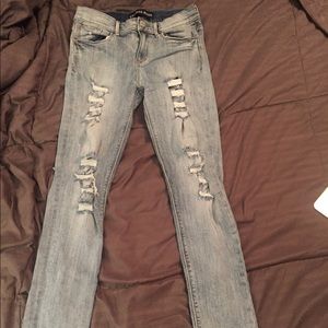 Distressed Jeans