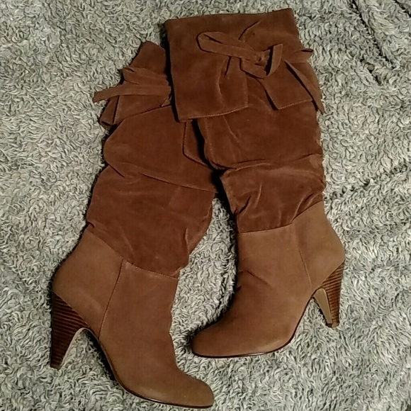 Bakers Shoes - NEW Baker's Deep Tan Barby Knee Boot